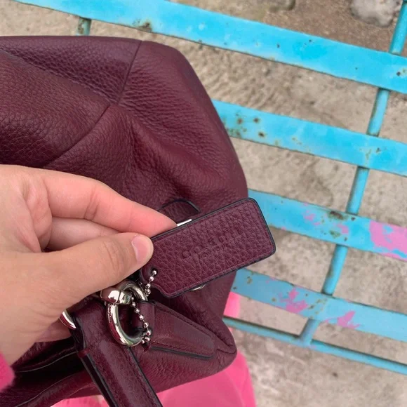 Coach phoebe maroon hobo bag - Picture 2 of 8